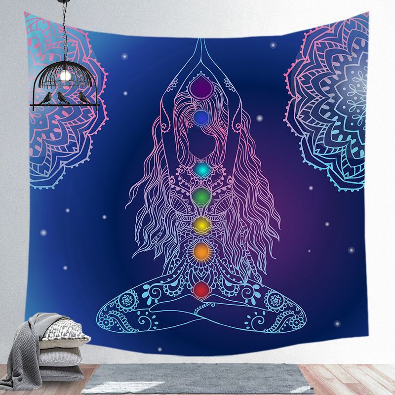 Spiritual Screen Hanging Tapestry - Margue Blossom