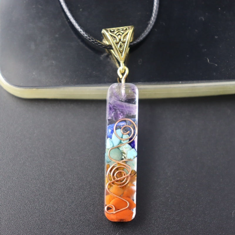 Spiritual Crystal Pendant Necklace - Margue Blossom