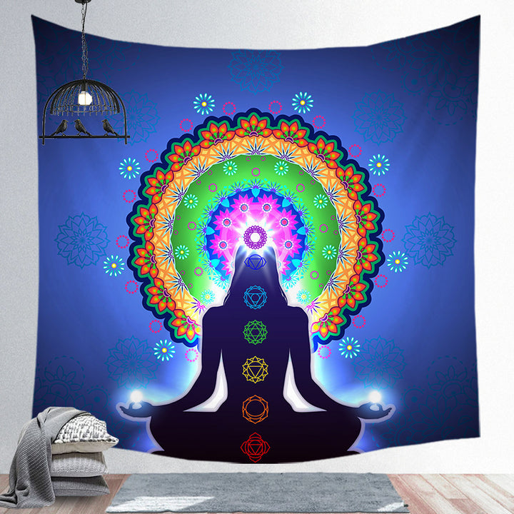 Spiritual Screen Hanging Tapestry - Margue Blossom