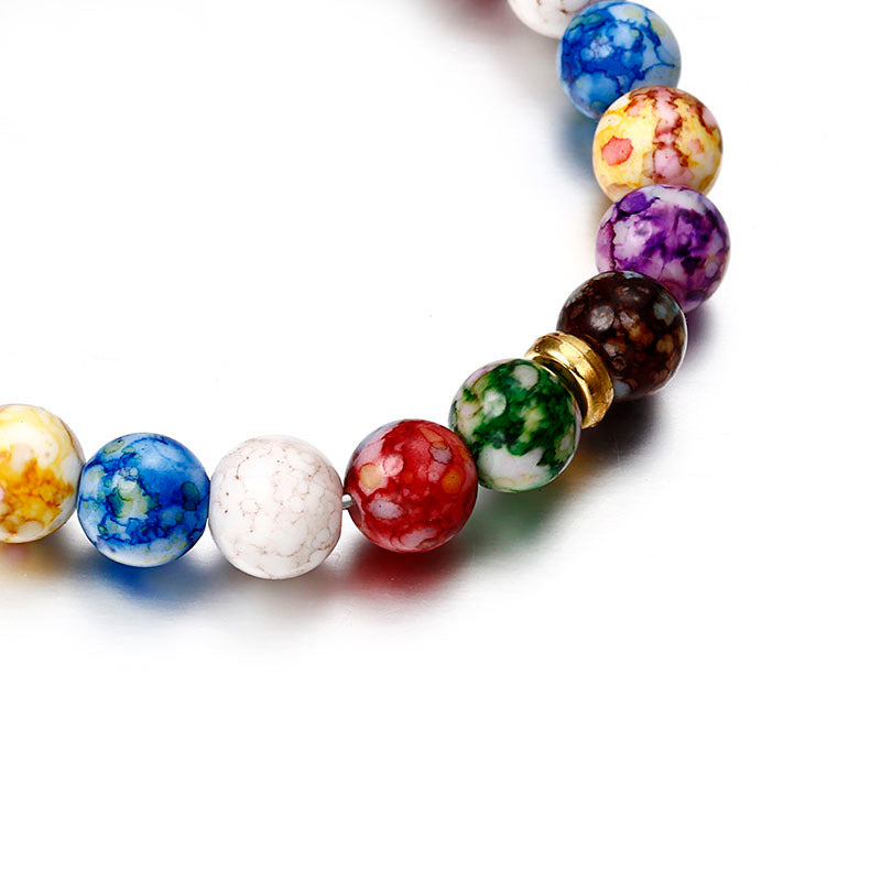 7 Chakra Healing Beaded Bracelet - Margue Blossom