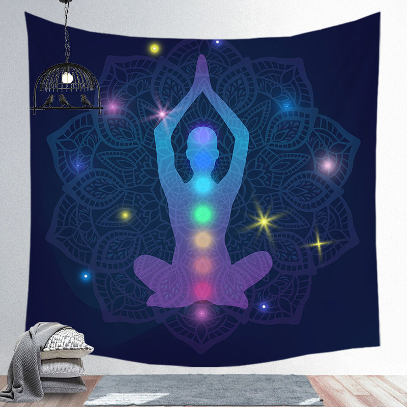 Spiritual Screen Hanging Tapestry - Margue Blossom