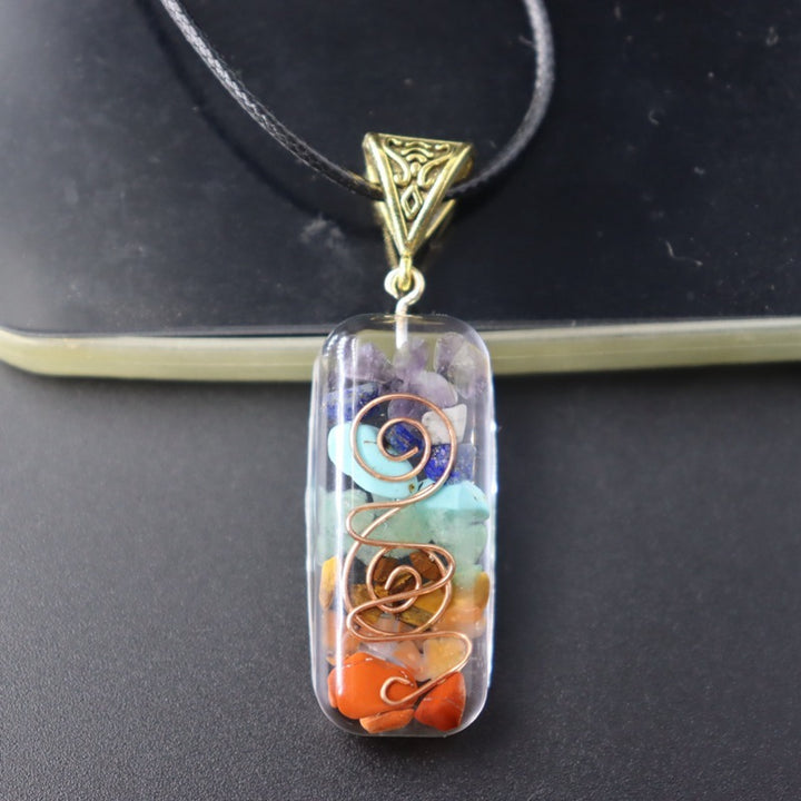 Spiritual Crystal Pendant Necklace - Margue Blossom