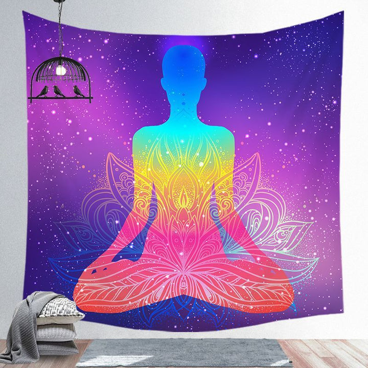 Spiritual Screen Hanging Tapestry - Margue Blossom