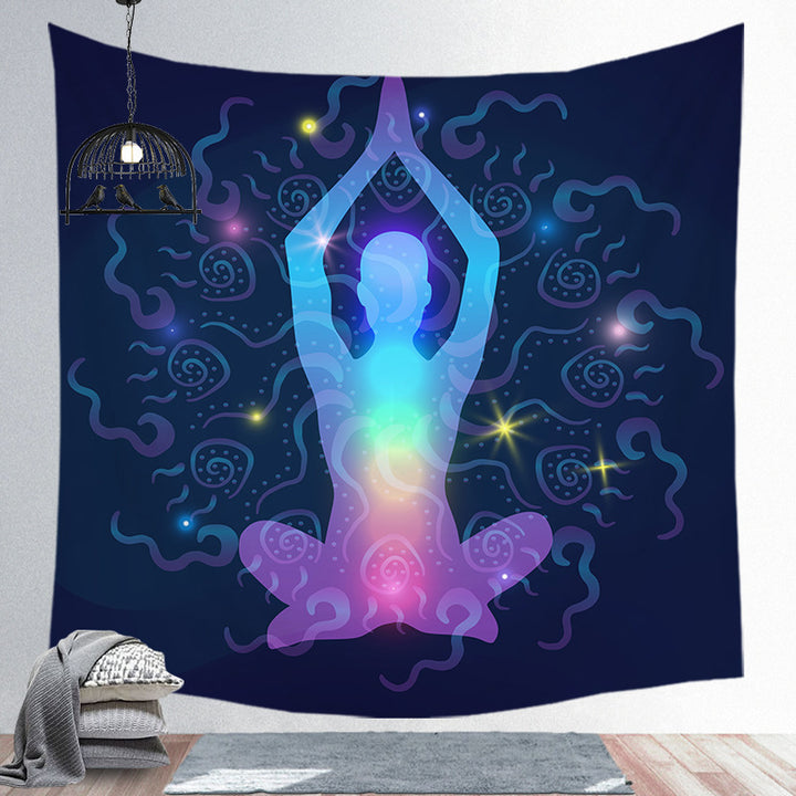 Spiritual Screen Hanging Tapestry - Margue Blossom