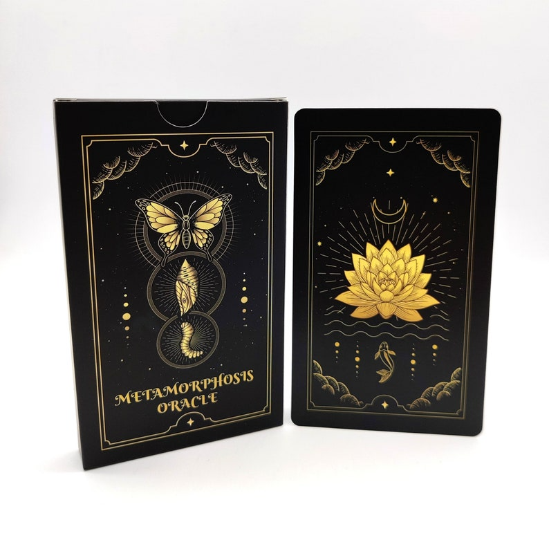 Metamorphosis Oracle Deck Tarot with Situation Readings Card - Margue Blossom