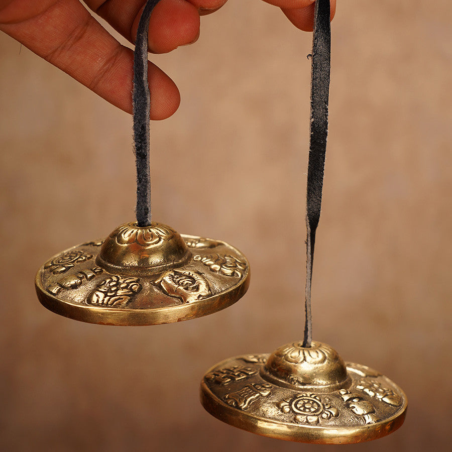 Pure Copper Meditation Touch Bell - Margue Blossom