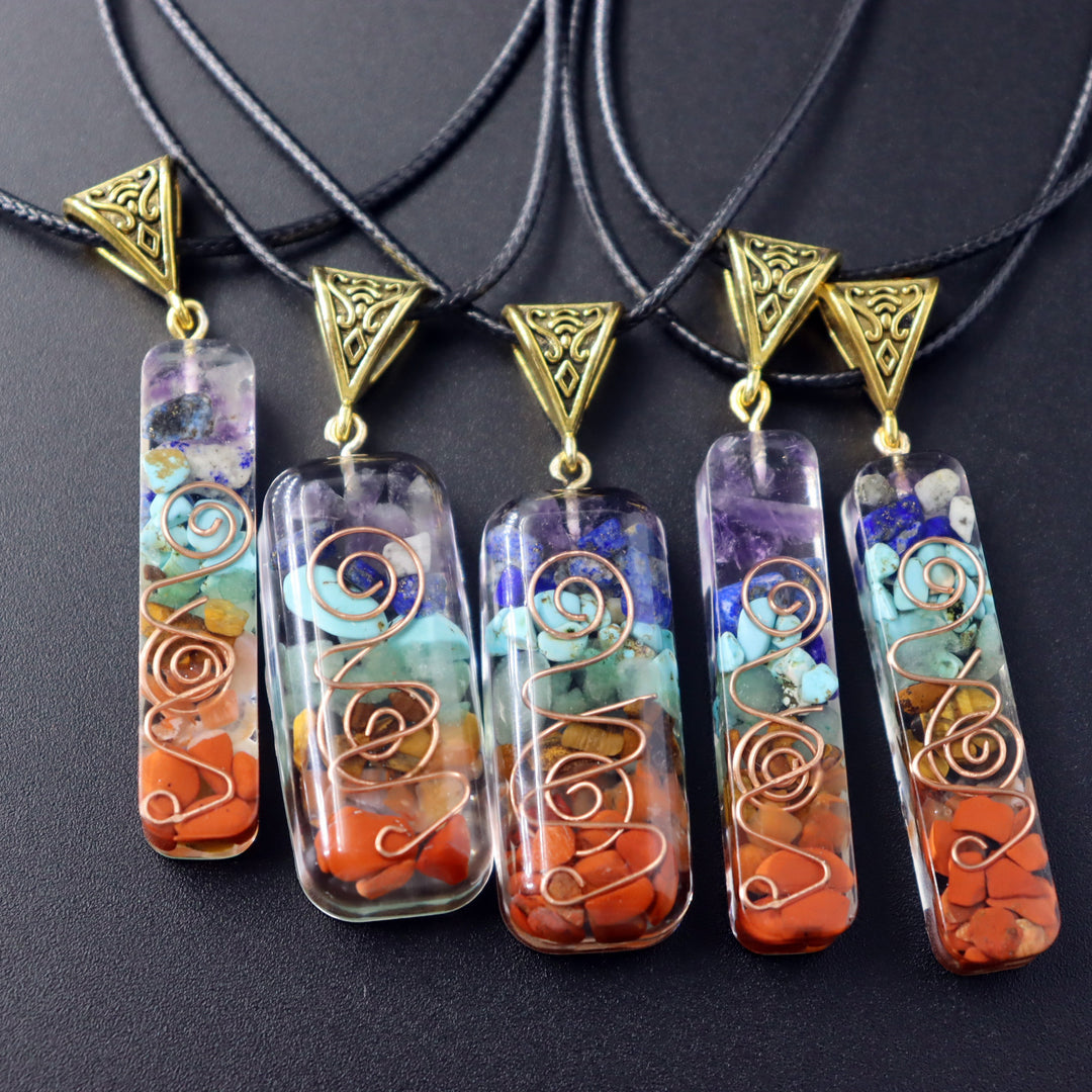 Spiritual Crystal Pendant Necklace - Margue Blossom